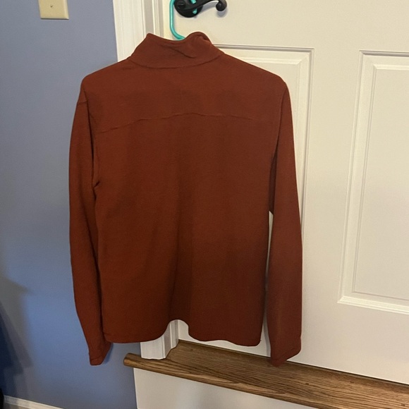 Burnt Orange Quarterzip for Sale. - Picture 2 of 4